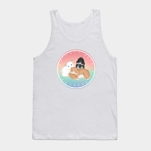 Bailey Sean Claude Pastel Color _ Bunniesmee Tank Top